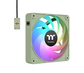 Thermaltake CT140 EX Sync PC Cooling Fan zelená / Hydraulic Bearing / 140mm / 30.7dB @ 1800rpm / 4 pin / 3ks / ARGB