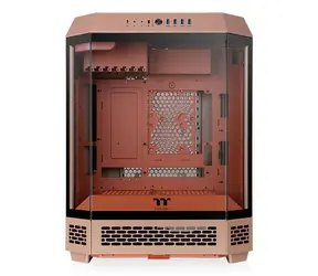 Thermaltake The Tower 600 hnědá / ATX / 4x USB-A 3.2 / 1x USB-C 3.2 / 2x140mm / bez zdroje / průhledná bočnice 
