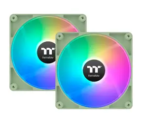 Thermaltake CT140 ARGB Sync PC Cooling Fan světle zelená / Hydraulic Bearing / 140mm / 30.5dB @ 1500rpm / 2ks