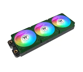 Thermaltake CT120 EX ARGB Sync PC Cooling Fan zelená / Hydraulic Bearing / 120mm / 28.5dB @ 2000rpm / 4 pin / 3ks 