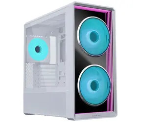 Lian Li LANCOOL 217 INF bílá / ATX / 2xUSB 3.0 + 1xUSB C / bez zdroje / průhledná bočnice