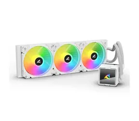 Sharkoon S60 ARGB bílá / 3x 120mm / 34.3 dB @ 2000 RPM / 83.44 CFM / AMD + Intel