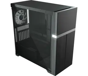 Valkyrie VK-CASE02LITE černá / ATX / 2x USB-A 3.2 / 1x USB-C 3.2 / 1x 140mm / bez zdroje / průhledná bočnice