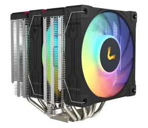 Valkyrie VK-AIRDL125B Vind DL125 černá / Chladič CPU / 2x 120 mm / 2150 RPM @ 30.5 dB / 78 CFM / 4 pin