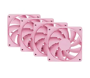 Hyte FA12 4ks Strawberry Milk / 120mm / 28 dB @ 1500 RPM / Fluid Dynamic Bearing / 72 CFM / 4-pin PWM 