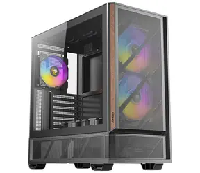 Antec P30 ARGB černá / ATX / 2x USB-A 3.0 / 1x USB-C 3.2 / 2x 140mm ARGB + 3x 120mm ARGB / bez zdroje / průhledná bočnic