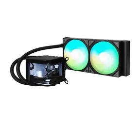 TRYX PANORAMA ARGB 240 černá / AIO vodní chladič CPU / 2x 120 mm / 27.86dB / AMD + Intel 