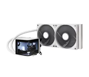 TRYX PANORAMA 280 bílá / AIO vodní chladič CPU / 2x 140 mm / 27.86dB / AMD + Intel 