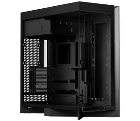 TRYX LUCA L70 černá / E-ATX / 2x USB-A 3.2 / 1x USB-C 3.2 / bez zdroje / průhledná bočnice 