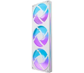 NZXT F360 RGB Core single frame fan unit bílá / Ventilátor / 3x 120mm / Fluid Dynamic Bearing / 30 dB @ 2400 RPM
