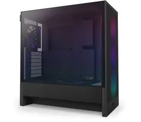 NZXT H5 Flow RGB černá / E-ATX / 1x USB-A 3.2 / 1x USB-C 3.2 / 3x 120mm ARGB / 1x 120mm / bez zdroje