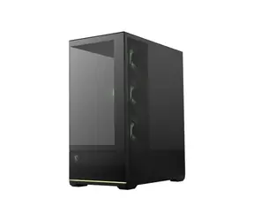 MSI MAG PANO 110R PZ černá / ATX / 2x USB 3.0 & 1x USB-C / 4x 120 ARGB / bez zdroje / průhledná bočnice