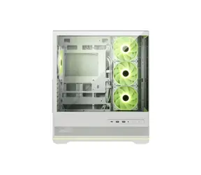 MSI MAG PANO 110R PZ bílá / ATX / 2x USB 3.0 & 1x USB-C / 4x 120 ARGB / bez zdroje / průhledná bočnice