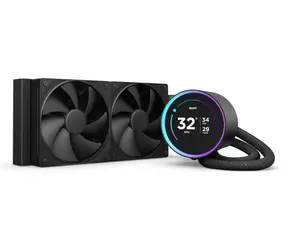 NZXT Kraken Elite 240 černá / 2x 120mm / Fluid Dynamic Bearing / 30 dB @ 2000 RPM / 73.47 CFM / LCD / AMD + Intel