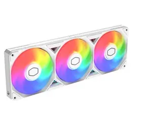 Cooler Master SickleFlow Edge 360 ARGB bílá / 3x 120mm / Loop Dynamic Bearing / 38.5 dB @ 2500 RPM / 190 CFM / ARGB 