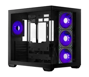 Cooler Master Elite 681 černá / ATX / 2x USB-A 3.0 / 1x USB-C 3.2 / 4x 120mm ARGB / bez zdroje / průhledná bočnice