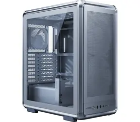 Cooler Master Masterframe 500 Mesh stříbrná / SSI-CEB / 2x USB-A 3.2 / 1x USB-C 3.2 / 2x 200mm / 1x 120mm / bez zdroje