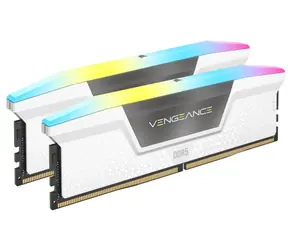 Corsair Vengeance RGB 64GB (2x32GB) 5600MHz bílá / DDR5 / PC5-44800 / CL40-40-40-77 / 1.25V
