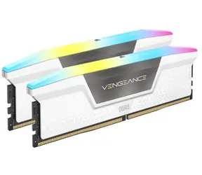 Corsair Vengeance RGB 64GB (2x32GB) 6000MHz bílá / DDR5 / PC5-48000 / CL30-36-36-76 / 1.4V