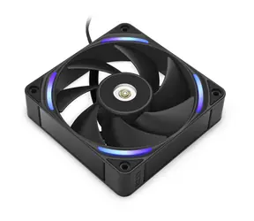 NZXT F120X černá / 120mm / Fluid Dynamic Bearing / 41 dB @ 2300 RPM / 104 CFM / 4-pin PWM + 4-pin RGB