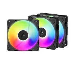 ARCTIC P12 Pro Reverse (3ks) černá / 120mm / PWM PST / 3000 RPM / 73 CFM / 4-pin