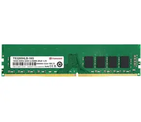 Transcend paměť 16GB / DDR4 3200 / U-DIMM / 2Rx8 / 1Gx8 / CL22 / 1.2V