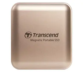 Transcend ESD420G 2TB zlatá / Externí odolný SSD disk / USB 20Gbps Type C / 2000MB/R / 2000MB/W / Magsafe 