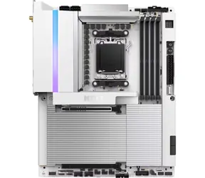 NZXT N9 X870E bílá / X870E / 4x DDR5 / PCIex16 / 1x 5GLAN / Wi-Fi 7 / ATX 