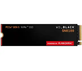 WD Black SN8100 4TB / M.2 SSD 2280 NVMe / PCIe 5 x4 / čtení:14900MBs / zápis:14000MBs / 5y