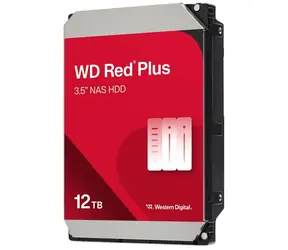 WD Red Plus WD120EFGX 12TB / HDD / 3.5" SATA III / 7 200 rpm / 512MB cache / 3y 