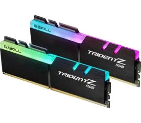 Rozbaleno - G.SKill Trident Z RGB 16GB (2x8GB) 3200MHz černá / DDR4 / 16-18-18-38 / 1.35V / XMP 2.0 / LED podsvícení / rozbaleno