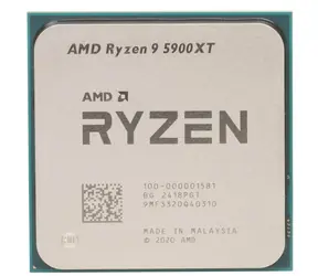 AMD Ryzen 9 5900XT - TRAY @ 3.3GHz / Turbo 4.8GHz / 16C32T / L2 8MB L3 64MB / AM4 / Zen 3 / 105W