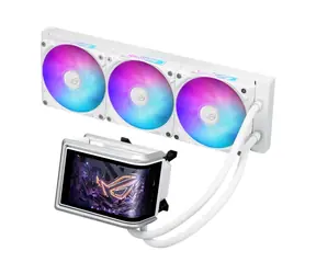 ASUS ROG RYUO IV 360 ARGB bílá / komplet vodního chlazení CPU / 3x 120mm / max. 30.7 dB / max 2200 RPM  / ARGB