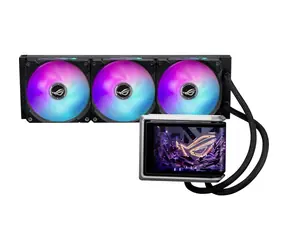 ASUS ROG RYUO IV 360 ARGB černá / komplet vodního chlazení CPU / 3x 120mm / max. 30.7 dB / max 2200 RPM  / ARGB