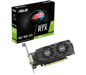 Bazar - ASUS GeForce RTX 3050 LP BRK OC 6GB / 1042-1470MHz / 6GB GDDR6 / 96-bit / 1x DVI + 1x HDMI + 1x DP / 70W / bazar
