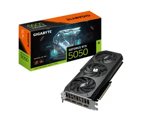 Rozbaleno - GIGABYTE GeForce RTX 5050 GAMING 8GB OC / 2632MHz / 8GB GDDR6 / 128-bit / 1x HDMI + 3x DP / 550W (8) / rozbaleno
