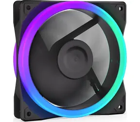 Endorfy Corona 120 černá / 120 mm ARGB / 200-1600 RPM / FBD / ARGB / 4-pin PWM