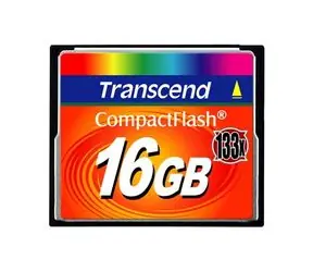Rozbaleno - Transcend Compact Flash karta 133x 16GB / rozbaleno