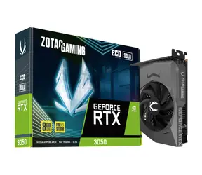 ZOTAC GAMING GeForce RTX 3050 Eco Solo 8GB / 1550-1770GHz / 8192MB GDDR6 / 128bit / 1x HDMI + 3x DP / 450W (6)