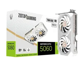 ZOTAC GAMING GeForce RTX 5060 Twin Edge OC W. ED. / 2280-2527GHz / 8192 MB GDDR7 / 128bit / 1x HDMI + 3x DP / 550W (8)