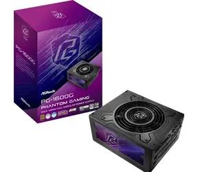 ASRock Phantom Gaming PG-1600G / ATX / 1600W / 80 Plus Gold / 135 mm / Modulární