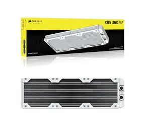 Corsair Hydro X Series XR5 360mm V2 bílá / radiátor vodního chlazení / 396x120x30mm / G1|4" BSPP