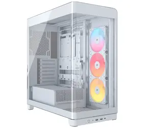 Corsair FRAME 4500X RS-R ARGB bílá / E-ATX / 2x USB-A / 1x USB-C / 3x 120mm / bez zdroje / průhledná bočnice 