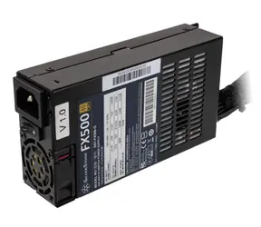 Rozbaleno - SilverStone FX500-G 500W / Flex-ATX / 40 mm / aktivní PFC / nemodulární / 80 Plus Gold / rozbaleno