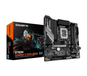 GIGABYTE B760M GAMING X DDR4 GEN5 / B760 / LGA1700 / 4xDDR4 / 4xSATA III / USB / 1xPCIE x16 / 1x 2.5GLAN / 2x M.2 / mATX