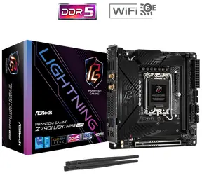 Rozbaleno - ASRock Z790I LIGHTNING WIFI / Z790 / LGA 1700 / 2x DDR5 / PCIEx16 / 1x 2.5GLAN / mITX / rozbaleno