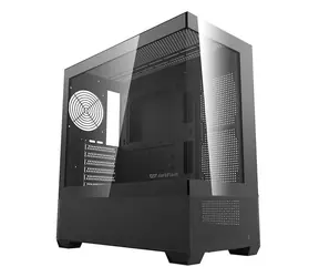 Rozbaleno - darkFlash DS900 Air černá / ATX / bez větráků / 2x USB-A / průhledná bočnice / bez zdroje / rozbaleno