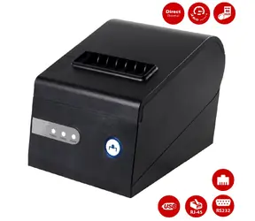 Xprinter C260-K  / Pokladní termotiskárna / USB / LAN / RS232 / 80mm / Černá