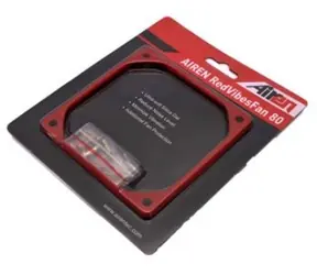AIREN RedVibes FAN 80 antivibrační podložka pro 80mm ventilátor / červená