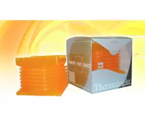 THERMALRIGHT Fan Duct 120mm Orange / 120mm vzduchový tunel 